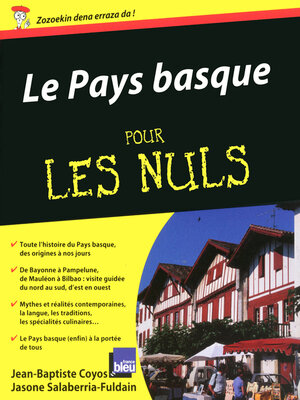 cover image of Pays Basque pour les Nuls (Le)